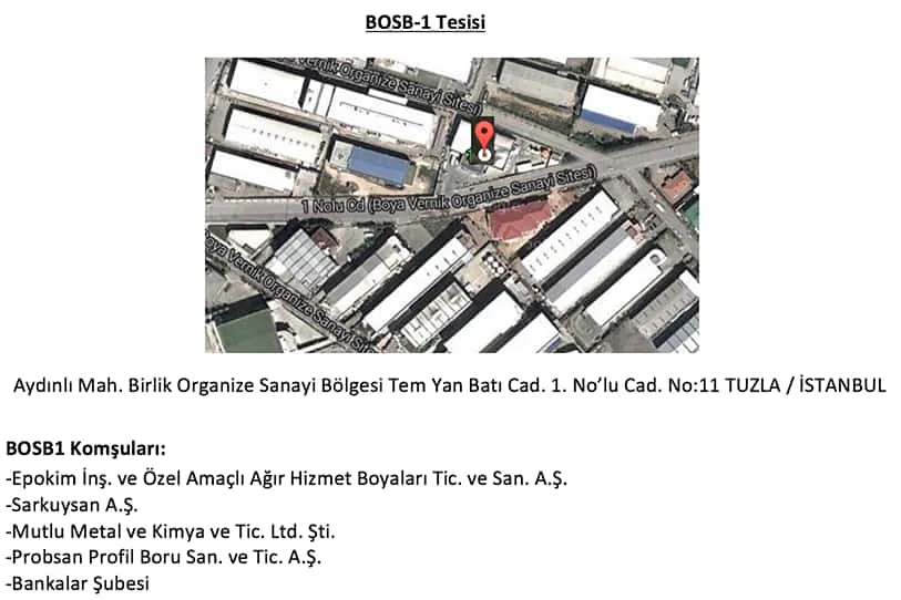 BOSB-1 Tesisi